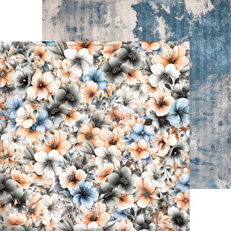 Craft O'Clock Scrapbook papírkészlet 8" (20 cm) Nighttime Chill Mix Paper Set (24 ív)