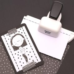   Paperfuel szegélylyukasztó - Varrásmintás Border punch (1 db)