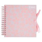 Album 8" (20cm) Leaves - Fehér lapokkal / Scrapbook Album (1 db)