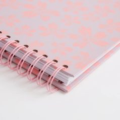   Album 8" (20cm) Leaves - Fehér lapokkal / Scrapbook Album (1 db)