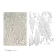   Stamperia Masquerade Szilikon öntőforma A5 Feathers Silicon Mould (1 db)