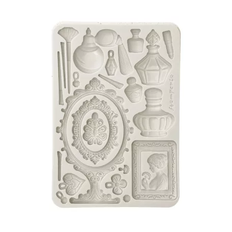 Stamperia Masquerade Szilikon öntőforma A5 Beauty accessories Silicon Mould (1 db)