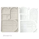 Stamperia Masquerade Szilikon öntőforma A5 Windows Silicon Mould (1 db)