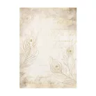 Stamperia Masquerade Rízspapír készlet A6 Backgrounds Rice Paper Backgrounds (8 ív)