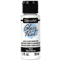   DecoArt Üvegfesték 59 ml White Fehér DecoArt Glass Paint (1 db)
