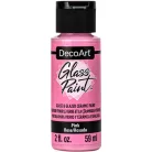 DecoArt Üvegfesték 59 ml Pink Rózsaszín DecoArt Glass Paint (1 db)