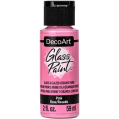   DecoArt Üvegfesték 59 ml Pink Rózsaszín DecoArt Glass Paint (1 db)
