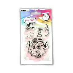   Art by Marlene Happy Birthday Szilikonbélyegző ABM Clear Stamp 1 db