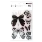 Art by Marlene Layered Butterflies Szilikonbélyegző ABM Clear Stamp 1 csomag