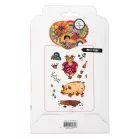 Art by Marlene Miss Piggy Gumibélyegző készlet ABM Cling Stamp 1 csomag