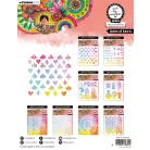 Art by Marlene Queen Of Hearts Stencil 8" (20 cm)  ABM Mask (1 db)