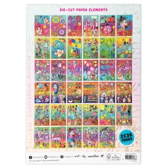   Art by Marlene Kivágatok  1000 minta ABM Die-cut Paper ElementsA4 1 db