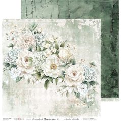   Craft O'Clock Scrapbook papírkészlet 12" (30 cm) Cherished Memories Paper Collection Set (6 ív)