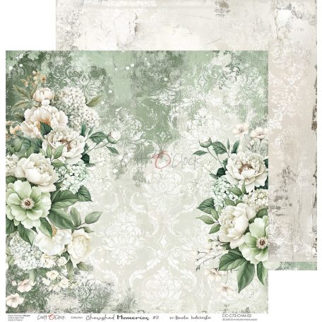 Craft O'Clock Scrapbook papírkészlet 12" (30 cm) Cherished Memories Paper Collection Set (6 ív)