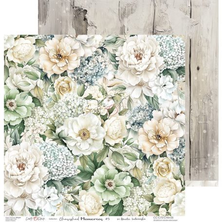 Craft O'Clock Scrapbook papírkészlet 12" (30 cm) Cherished Memories Paper Collection Set (6 ív)