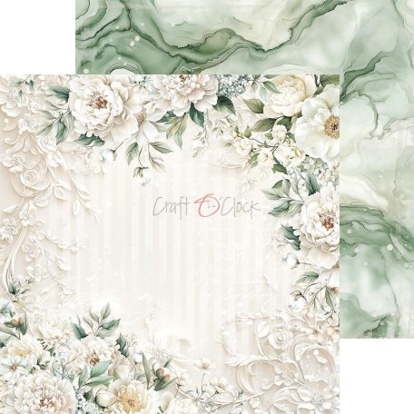 Craft O'Clock Scrapbook papírkészlet 8" (20 cm) Cherished Memories Paper Collection Set (24 ív)