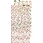 Craft O'Clock Kivágóív Rose Emotions Mix Extras to Cut Set (18 ív)