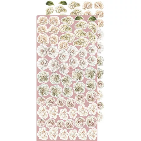 Craft O'Clock Kivágóív Rose Emotions Mix Extras to Cut Set (18 ív)