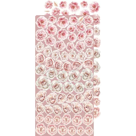 Craft O'Clock Kivágóív Rose Emotions Mix Extras to Cut Set (18 ív)