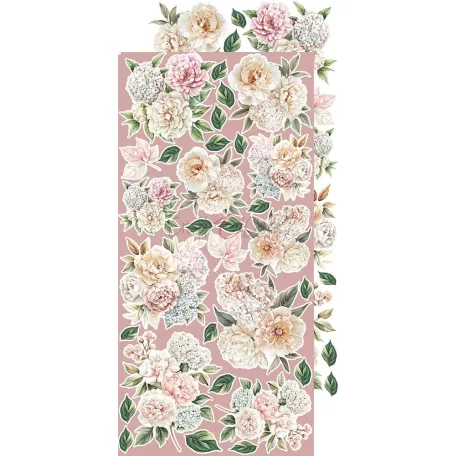 Craft O'Clock Kivágóív Rose Emotions Mix Extras to Cut Set (18 ív)