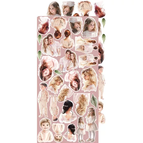 Craft O'Clock Kivágóív Rose Emotions Mix Extras to Cut Set (18 ív)