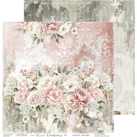 Craft O'Clock Scrapbook papírkészlet 12" (30 cm) Rose Emotions Paper Collection Set (6 ív)