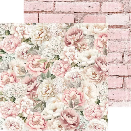 Craft O'Clock Scrapbook papírkészlet 8" (20 cm) Rose Emotions Mix Paper Set (24 ív)