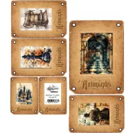   Alchemy of Art Kivágóív 6"X12" (15x30 cm) Adventure Men  Double-sided paper (1 ív)