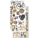 Alchemy of Art Kivágóív 6"x12" (15cm x 30 cm) Adventure Men Extras to Cut Set (1 csomag)