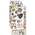 Alchemy of Art Kivágóív 6"x12" (15cm x 30 cm) Adventure Men Extras to Cut Set (1 csomag)