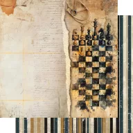   Alchemy of Art Papírkészlet 12" (30 cm) Adventure Men Paper Collection Set (6 lap)