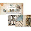 Alchemy of Art Papírkészlet 12" (30 cm) Adventure Men Paper Collection Set (6 lap)