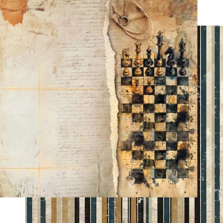 Alchemy of Art Papírkészlet 8" (20 cm) Adventure Men Paper Collection Set (12 lap)