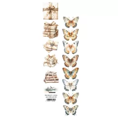   Alchemy of Art Kivágóív 30cm x 5cm Natural Beauty 03 Extras to Cut (1 ív)