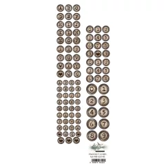   Alchemy of Art Kivágóív 30cm x 5cm Natural Beauty 01 Extras to Cut (1 ív)