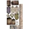 Alchemy of Art Kivágóív 6"X12" (15x30 cm) Natural Beauty Tags Double-sided paper (1 ív)