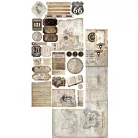 Alchemy of Art Kivágóív 6"x12" (15cm x 30 cm) Natural Beauty Extras to Cut Set (1 csomag)