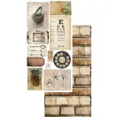 Alchemy of Art Kivágóív 6"x12" (15cm x 30 cm) Natural Beauty Extras to Cut Set (1 csomag)