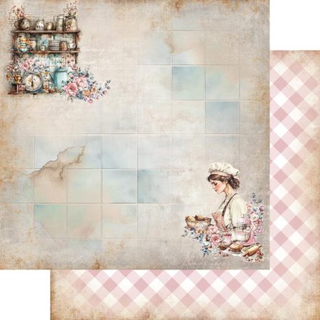 Alchemy of Art Scrapbook papírkészlet 6" (15 cm) Recipe for Happiness Paper Pad (24 lap)