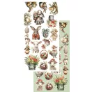 Alchemy of Art Kivágóív 6"X12" (15x30 cm) Natural Beauty Easter  Double-sided paper (6 ív)
