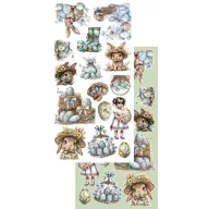   Alchemy of Art Kivágóív 6"X12" (15x30 cm) Natural Beauty Easter  Double-sided paper (6 ív)