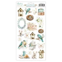   Mintay Papers Winged Melodies Matrica Paper Stickers Elements  1 csomag