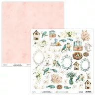   Mintay Papers Winged Melodies Scrapbook papír Kivágóív Elements 12" (30 cm) 1 lap