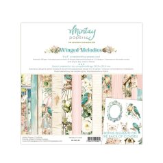   Mintay Papers Winged Melodies Scrapbook papírkészlet  Paper Pad 8" (20 cm) 24 lap