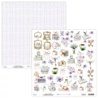   Mintay Papers Home, Sweet Home Scrapbook papír Kivágóív Elements 12" (30 cm) 1 lap