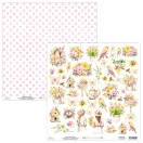 Mintay Papers Blossom Serenity Scrapbook papírkészlet  Collection Set 12" (30 cm) 12 lap