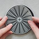 AladinE Stencil pontfestéshez  - 10/20/30 cm - Dot painting (3 db)