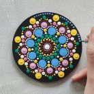 AladinE Stencil pontfestéshez  - 10/20/30 cm - Dot painting (3 db)