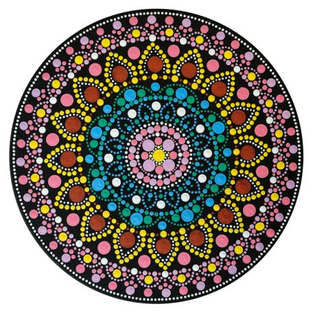 AladinE Mandala pontozó készlet 30 cm - 3 - Dot painting (1 db)
