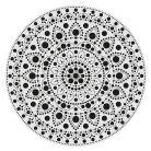AladinE Mandala pontozó készlet 30 cm - 3 - Dot painting (1 db)